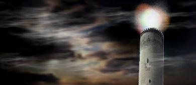 Arcann Tower. Art by Jacinto 'get.to/the.vortex' Quesnel